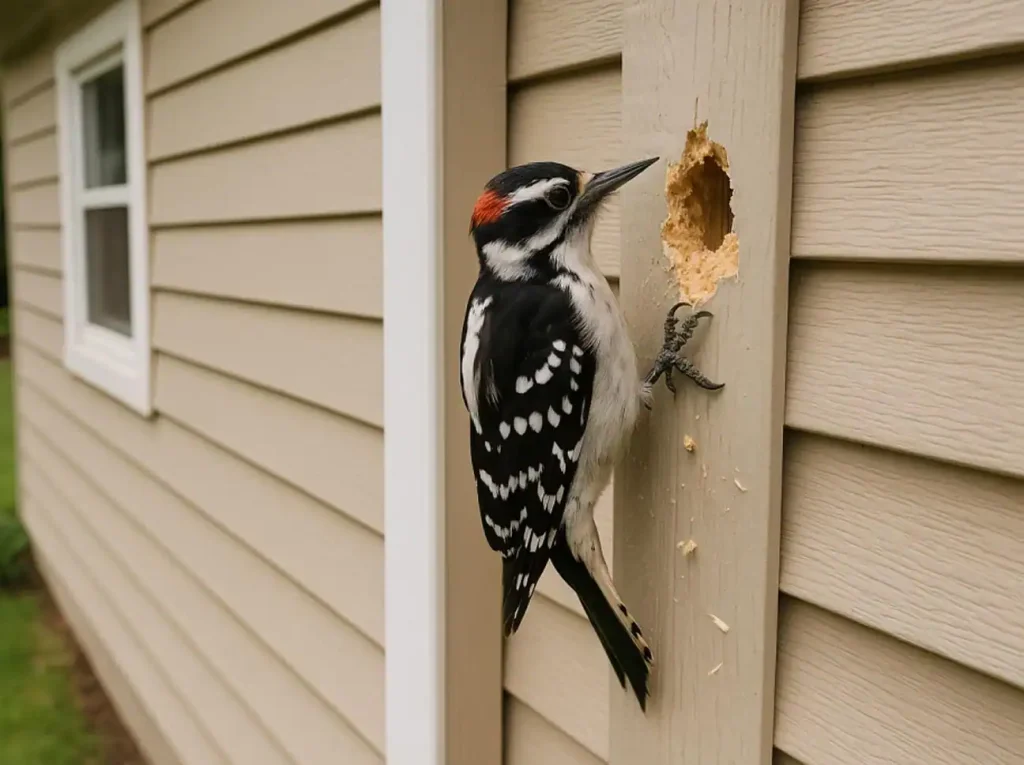 Woodpecker & Impact Damage Repair